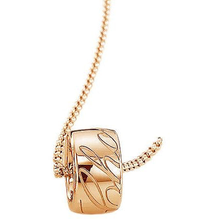 Chopardissimo Rose Gold Small Signature Pendant 796580 5001