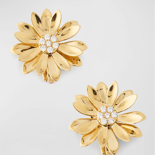 Roberto Coin Margherita Flower Earrings