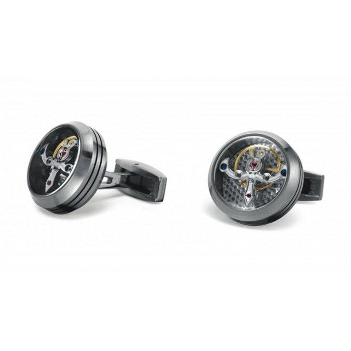 TF Est 1968  Stainless Steel Cufflinks