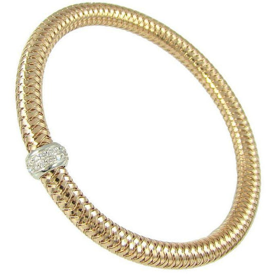 Roberto Coin Primavera Gold And Diamond Bracelet