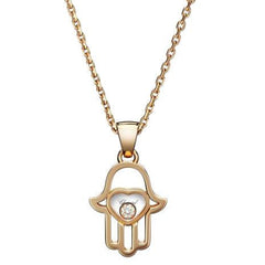 Chopard Rose Gold Hand Of Fatima Charm Pendant