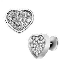 Chopard Happy Hearts White Gold Diamond Earrings