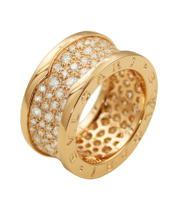 Qoo10 - 22k / 916 Gold Wide B Design Ring : Watch & Jewelry