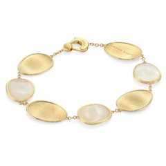 Marco Bicego Lunaria Yellow Gold MOP Bracelet