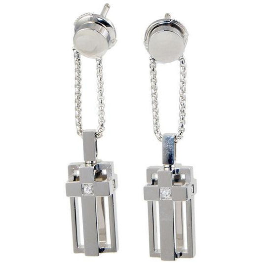 Roger Dubuis Follow Me Small Cross Earrings